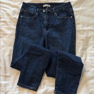 Good American Blue 500 Skinny Jeans